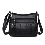 Solid Color Shoulder Messenger Bag